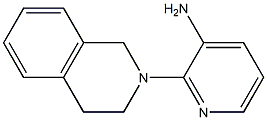 2-(3,4-dihydroisoquinolin-2(1H)-yl)pyridin-3-amine 结构式
