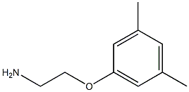 2-(3,5-dimethylphenoxy)ethanamine 结构式