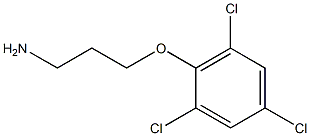 2-(3-aminopropoxy)-1,3,5-trichlorobenzene 结构式