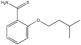 2-(3-methylbutoxy)benzene-1-carbothioamide 结构式