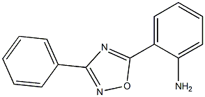 2-(3-phenyl-1,2,4-oxadiazol-5-yl)aniline 结构式