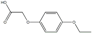 2-(4-ethoxyphenoxy)acetic acid 结构式