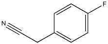 2-(4-fluorophenyl)acetonitrile 结构式