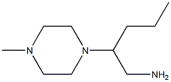 2-(4-methylpiperazin-1-yl)pentan-1-amine 结构式
