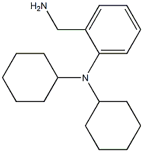 2-(aminomethyl)-N,N-dicyclohexylaniline 结构式