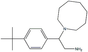 2-(azocan-1-yl)-2-(4-tert-butylphenyl)ethan-1-amine 结构式