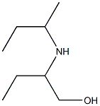 2-(butan-2-ylamino)butan-1-ol 结构式