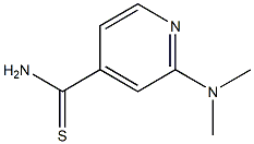 2-(dimethylamino)pyridine-4-carbothioamide 结构式