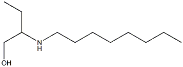 2-(octylamino)butan-1-ol 结构式