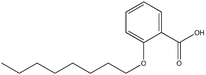 2-(octyloxy)benzoic acid 结构式