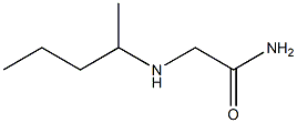 2-(pentan-2-ylamino)acetamide 结构式