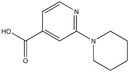 2-(piperidin-1-yl)pyridine-4-carboxylic acid 结构式