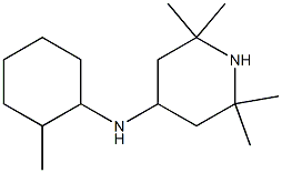 2,2,6,6-tetramethyl-N-(2-methylcyclohexyl)piperidin-4-amine 结构式