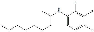 2,3,4-trifluoro-N-(nonan-2-yl)aniline 结构式