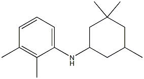 2,3-dimethyl-N-(3,3,5-trimethylcyclohexyl)aniline 结构式