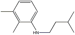 2,3-dimethyl-N-(3-methylbutyl)aniline 结构式