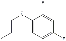 2,4-difluoro-N-propylaniline 结构式