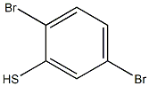 2,5-dibromobenzene-1-thiol 结构式