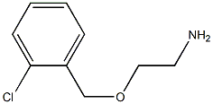2-[(2-chlorobenzyl)oxy]ethanamine 结构式