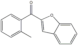 2-[(2-methylphenyl)carbonyl]-1-benzofuran 结构式