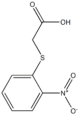 2-[(2-nitrophenyl)sulfanyl]acetic acid 结构式