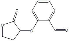 2-[(2-oxooxolan-3-yl)oxy]benzaldehyde 结构式