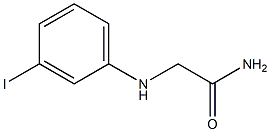 2-[(3-iodophenyl)amino]acetamide 结构式