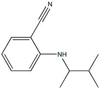 2-[(3-methylbutan-2-yl)amino]benzonitrile 结构式