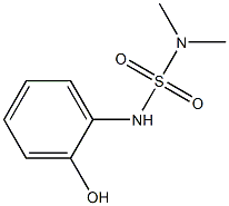 2-[(dimethylsulfamoyl)amino]phenol 结构式