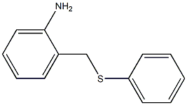 2-[(phenylsulfanyl)methyl]aniline 结构式