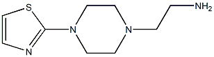 2-[4-(1,3-thiazol-2-yl)piperazin-1-yl]ethanamine 结构式