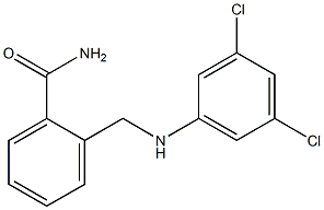 2-{[(3,5-dichlorophenyl)amino]methyl}benzamide 结构式