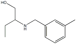 2-{[(3-methylphenyl)methyl]amino}butan-1-ol 结构式