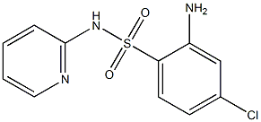 2-amino-4-chloro-N-(pyridin-2-yl)benzene-1-sulfonamide 结构式