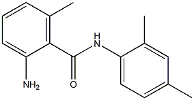 2-amino-N-(2,4-dimethylphenyl)-6-methylbenzamide 结构式