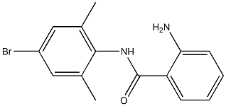 2-amino-N-(4-bromo-2,6-dimethylphenyl)benzamide 结构式