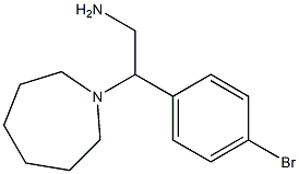 2-azepan-1-yl-2-(4-bromophenyl)ethanamine 结构式