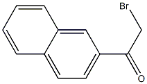 2-bromo-1-(naphthalen-2-yl)ethan-1-one 结构式