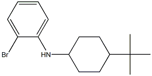 2-bromo-N-(4-tert-butylcyclohexyl)aniline 结构式