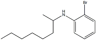2-bromo-N-(octan-2-yl)aniline 结构式