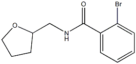 2-bromo-N-(tetrahydrofuran-2-ylmethyl)benzamide 结构式