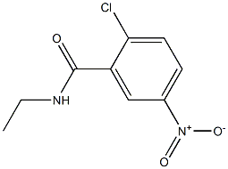 2-chloro-N-ethyl-5-nitrobenzamide 结构式