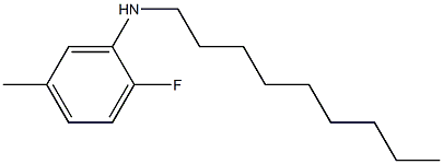 2-fluoro-5-methyl-N-nonylaniline 结构式