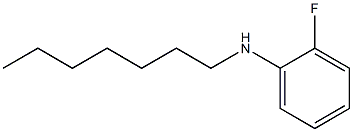 2-fluoro-N-heptylaniline 结构式