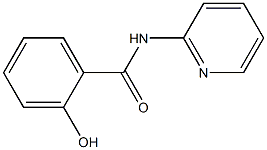 2-hydroxy-N-(pyridin-2-yl)benzamide 结构式