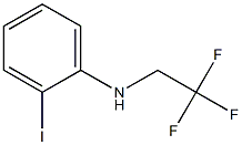 2-iodo-N-(2,2,2-trifluoroethyl)aniline 结构式