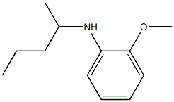 2-methoxy-N-(pentan-2-yl)aniline 结构式