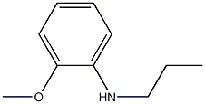 2-methoxy-N-propylaniline 结构式