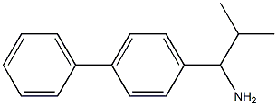 2-methyl-1-(4-phenylphenyl)propan-1-amine 结构式