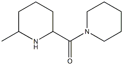 2-methyl-6-(piperidin-1-ylcarbonyl)piperidine 结构式